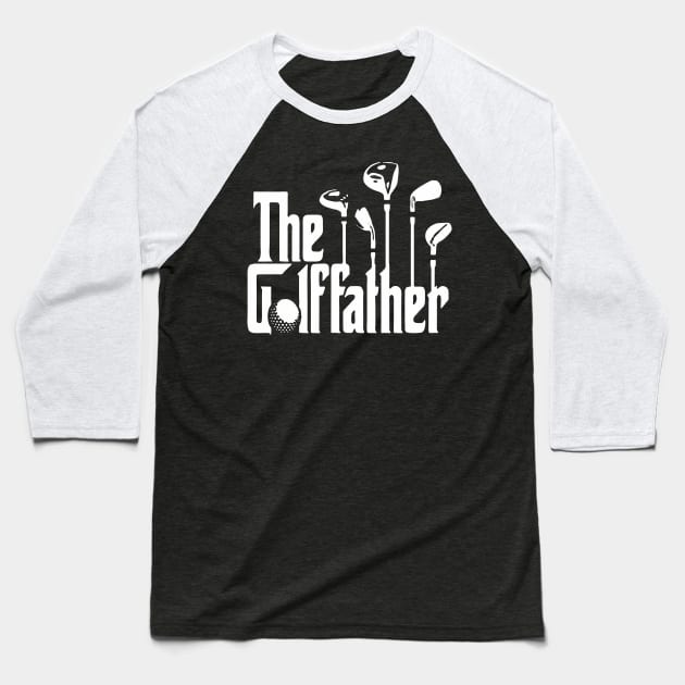 The Golffather Baseball T-Shirt by brodol